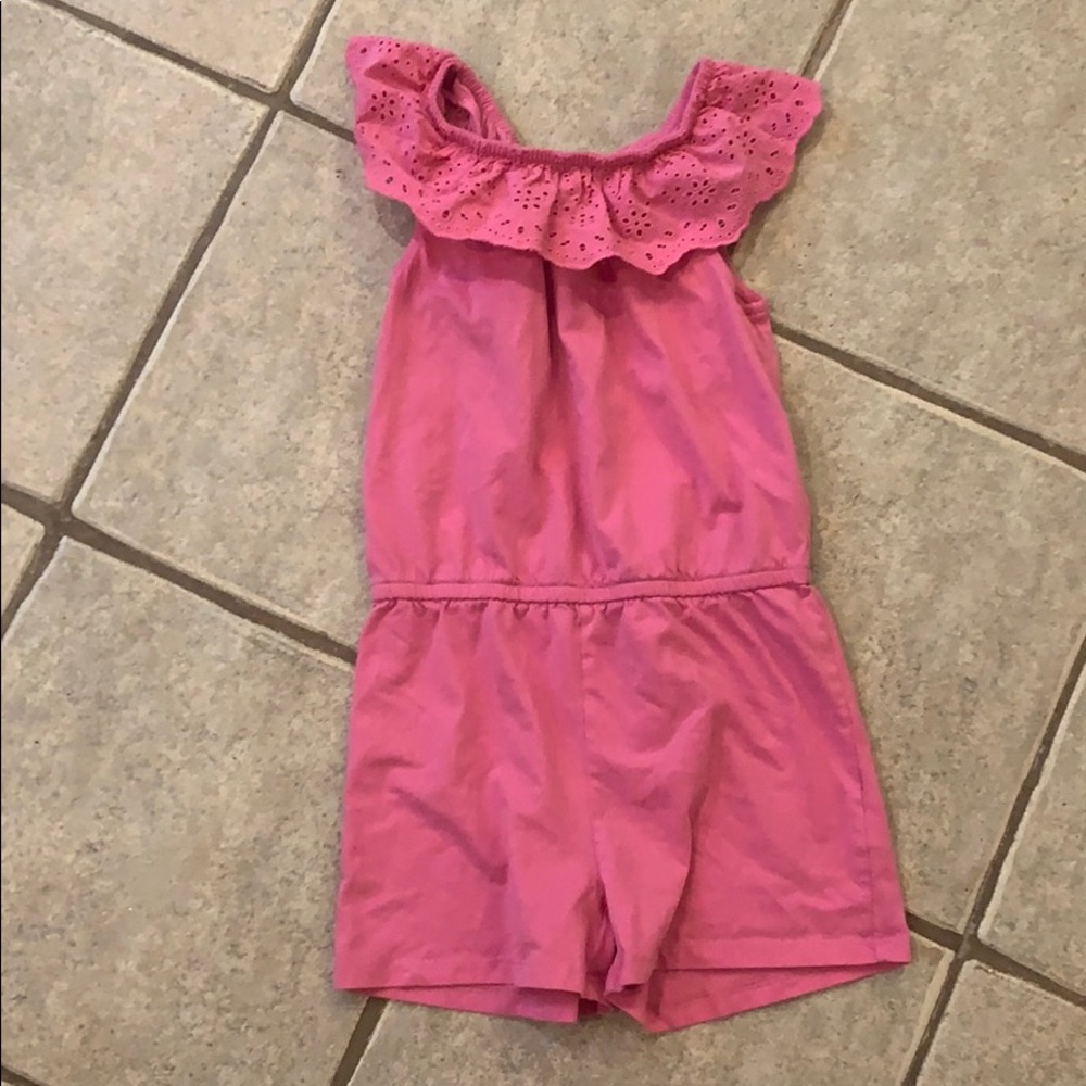 OshKosh Girls Romper Pink Size 7